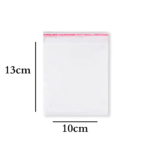 Saco Adesivo 10x13cm - 100 Unds