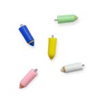 Pingente Resina Lápis - 1 Und