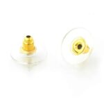 Tarracha Sutiãn de Orelha 7mm Dourado - 10 Pares