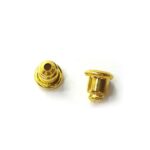 Tarracha Bala 5mm Dourado - 10 Pares
