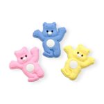 Aplique Emborrachado Ursinhos Carinhosos - 2 Unds