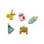 Pingente Resina Escolar Diversos - 1 Und