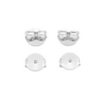 Tarracha Borboleta 8mm Níquel - 6 Pares