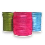 Fio de Cetim Rabo de Rato 2mm - Rolo C/ 50 Metros