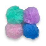 Pompom de Pelúcia 100mm - 1 Und