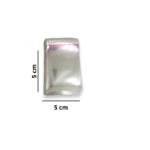 Saco Adesivo Plástico 5x5cm – c/ 100 unds