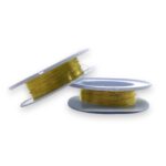 Cabelo de Anjo 0.25 Dourado - C/ 10 Metros