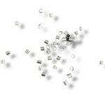 Terminal Fix Bol 2mm Níquel – Cartela com 100 Unds