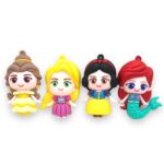 Pingente Emborrachado Princesas Diversas – 1 Und