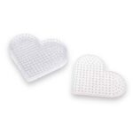Placa Hama Beads Coração 80×90 – 1 Und - Imagem 3
