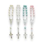 Mini Terço Pérola - 12 Unds