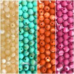 Conta Bola Emborrachada Mesclada 8mm – 20 Gramas