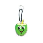 Chaveiro Coco 60mm Madeira – 1 Und