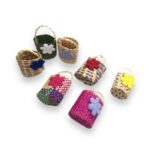 Mini Cesta Palha - 1 Und