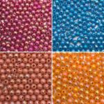 Conta Bola Pérola Irizada 6mm – 20 Gramas