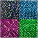 Conta Bola Pérola Irizada 10mm – 20 Gramas