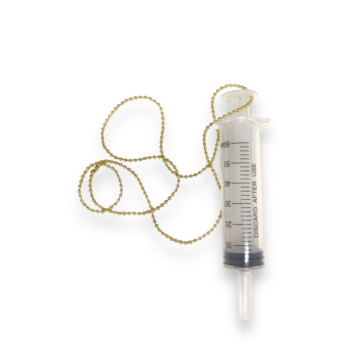 Colar Siringa 60ml Plástico – 1 Und - Imagem 1