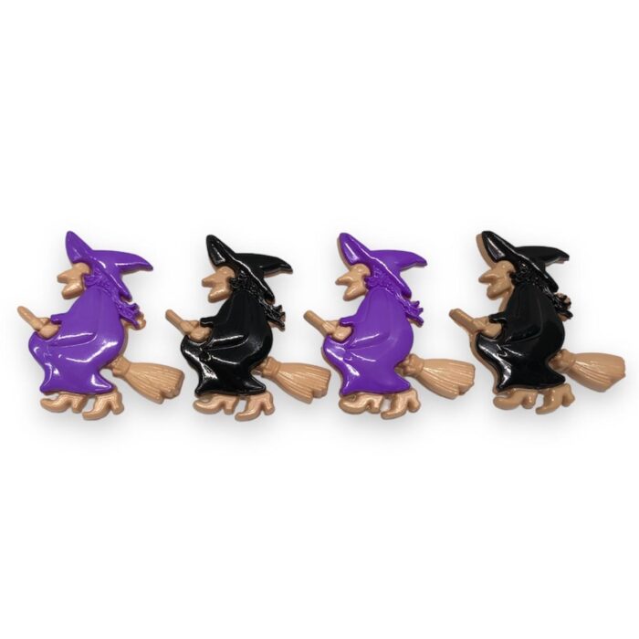 Botão Bruxa Halloween – 1 Und - Imagem 1