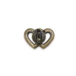 Fecho Coração P/ Bolsa 37mm Metal Ouro Velho  – 1 Und - Imagem 2