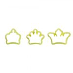 Cortador Coroa G Plástico – 3 Unds