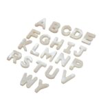 Pingente Letra Madrepérola 10mm - 1 Und