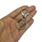 Fecho Lagosta C/ Argola 30mm Metal Níquel - 1 Und - Imagem 3