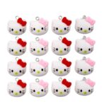 Pingente Hello kitty De Resina 20mm - 1 Und
