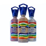Tinta Dimensional Glitter Relevo 3D Acrilex 35ml - 1 Und