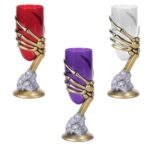 Taça Com Mão Halloween Acrilico - 1 Und