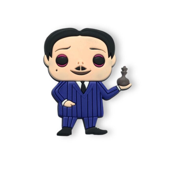 Aplique Gomez Familia Addams Halloween 49mm – 1 Und - Imagem 1