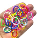 Elástico De Cabelo Silicone Colorida 15mm - 20 Gramas - Imagem 2