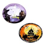 Prato Decorado Halloween 18cm - 10 Unds