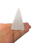 Pedra Pirâmide Selenita 6cm - 1 Und - Imagem 2