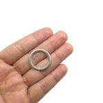 Argola Zamac 25mm Niquel – 1 Und - Imagem 2