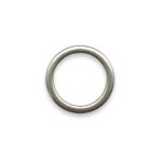 Argola Zamac 25mm Niquel – 1 Und