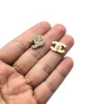 Pingente Para Sandália Chanel 11mm Dourado – 1 Und - Imagem 2