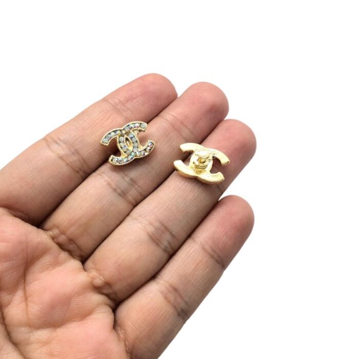 Pingente Para Sandália Chanel 11mm Dourado – 1 Und - Imagem 2