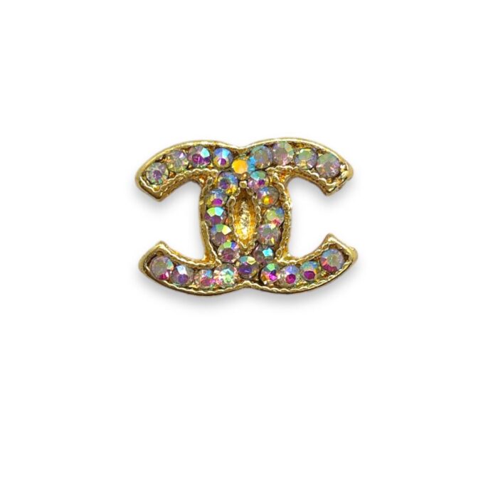 Pingente Para Sandália Chanel 11mm Dourado – 1 Und - Imagem 1
