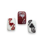 Murano Firma Carta Baralho 25x15mm - 1 Und