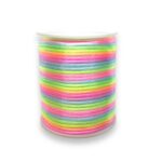 Fio de Cetim Rabo de Rato 2mm Multicor – Metro