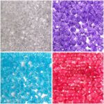 Conta Bola Cristal 6mm Transparente – 20 Gramas