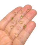 Charneira 3x7mm Dourado – 10 Unds - Imagem 2