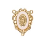 Entremeio Nossa Senhora Das Graças Dourado 35mm – 1 Und