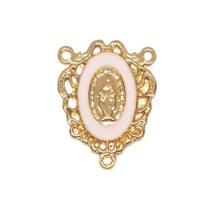 Entremeio Nossa Senhora Das Graças Dourado 35mm – 1 Und - Imagem 1