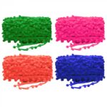 Franja Pompom 25mm – Metro