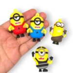 Pingente Minions Emborrachado 55mm – 1 Und - Imagem 2