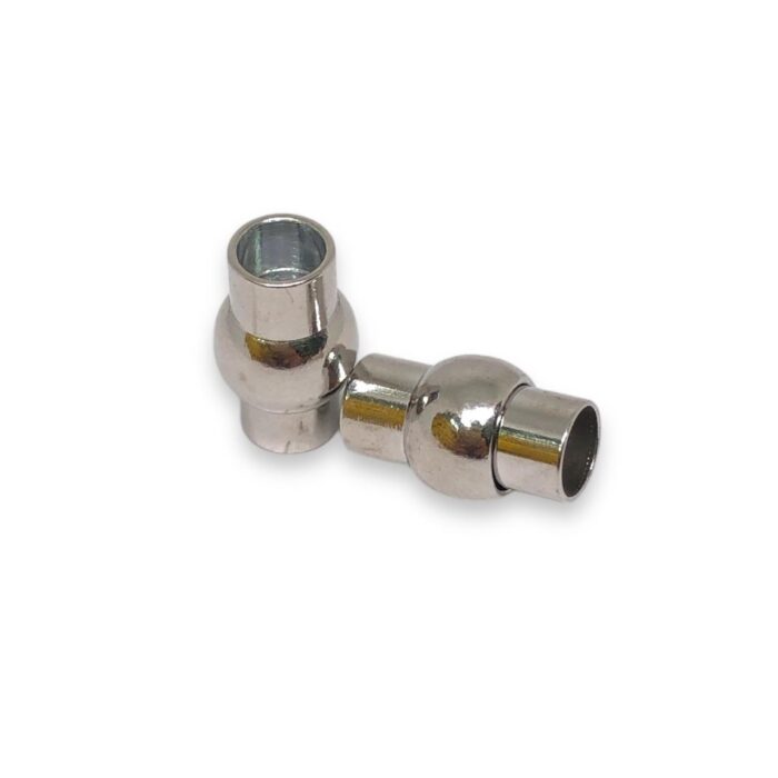 Fecho Imã Redondo Níquel 6mm – 1 Und - Imagem 1