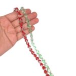Fio Pedra Cristal Lined 13mm – 1 Fio - Imagem 2