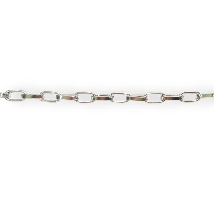 Corrente Retangular  Aço 6x13mm - Metro - Imagem 1