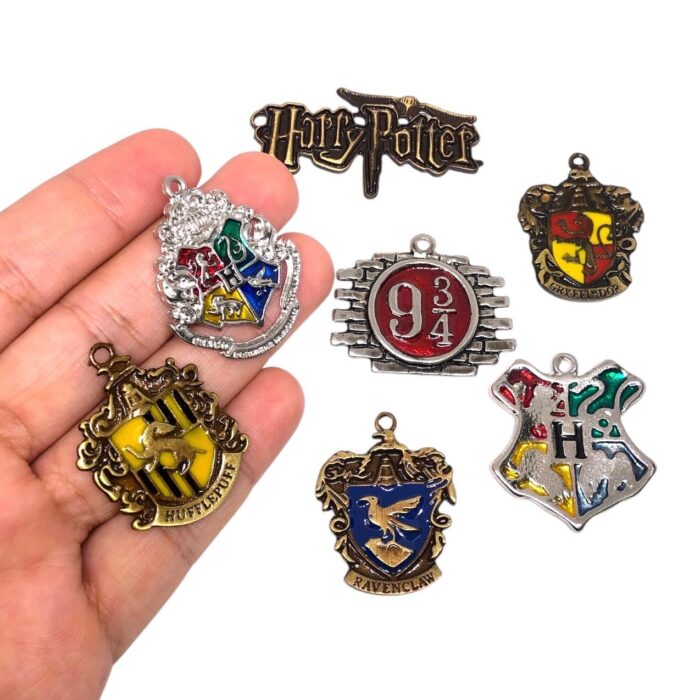 Pingentes Harry Potter Níquel / Ouro Velho – 1 Und - Imagem 2
